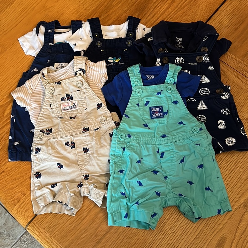 Summer overalls bundle